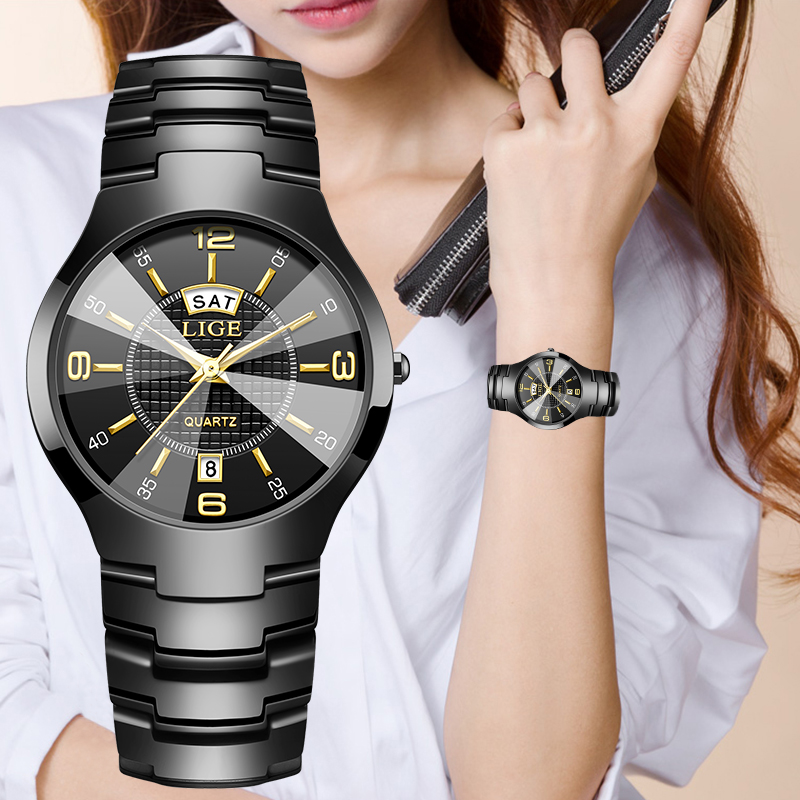 Luxury Watch Usa - LIGE Moda Zarif kadın Kol Saati