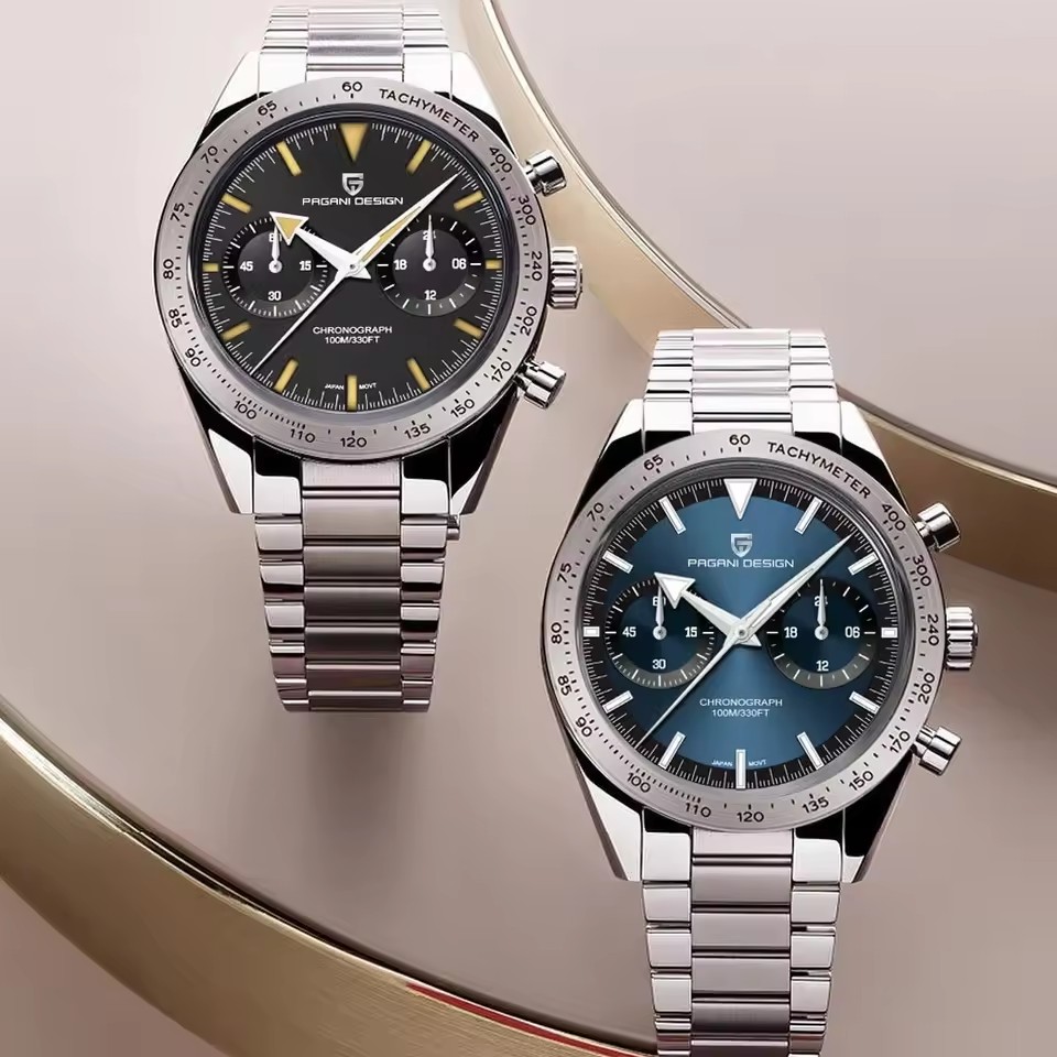 Luxury Watch In Japan - PAGANI TASARIM Retro Lüks Kuvars Erkek