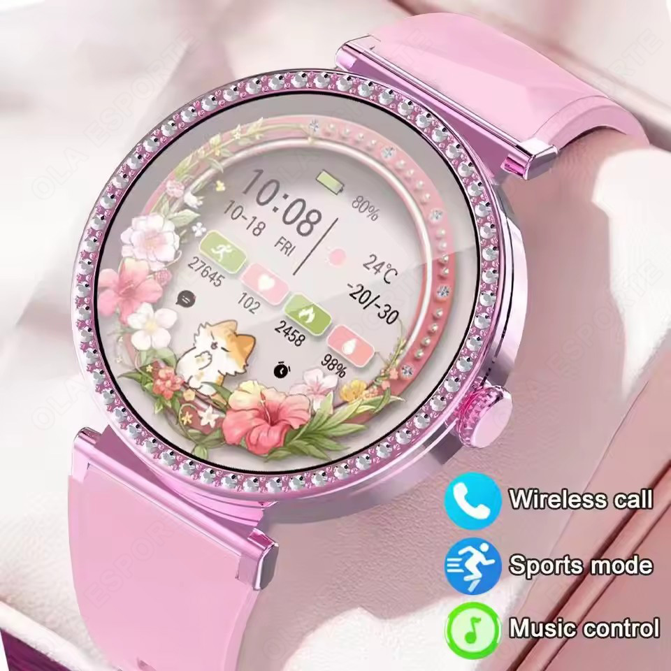 Luxury Watch Arabic - Akıllı Saat Lüks Moda Kadın Fizyolojik