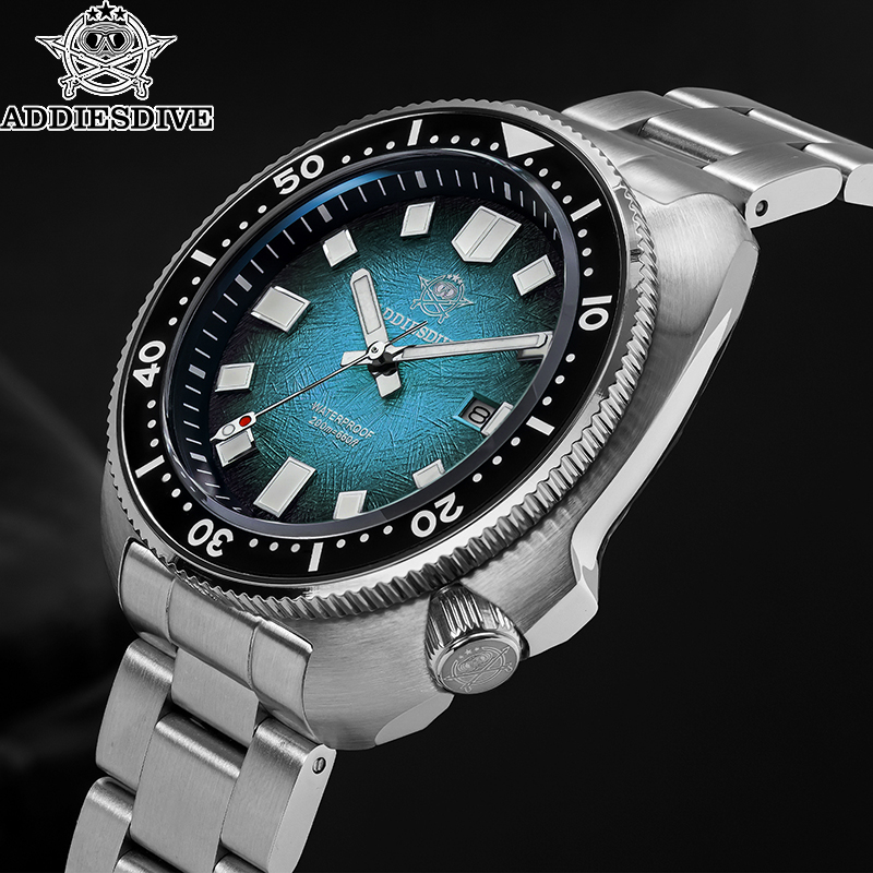 Luxury Watch In Japan - ADDIESDIVE Erkekler İçin Kuvars Saatler Safir