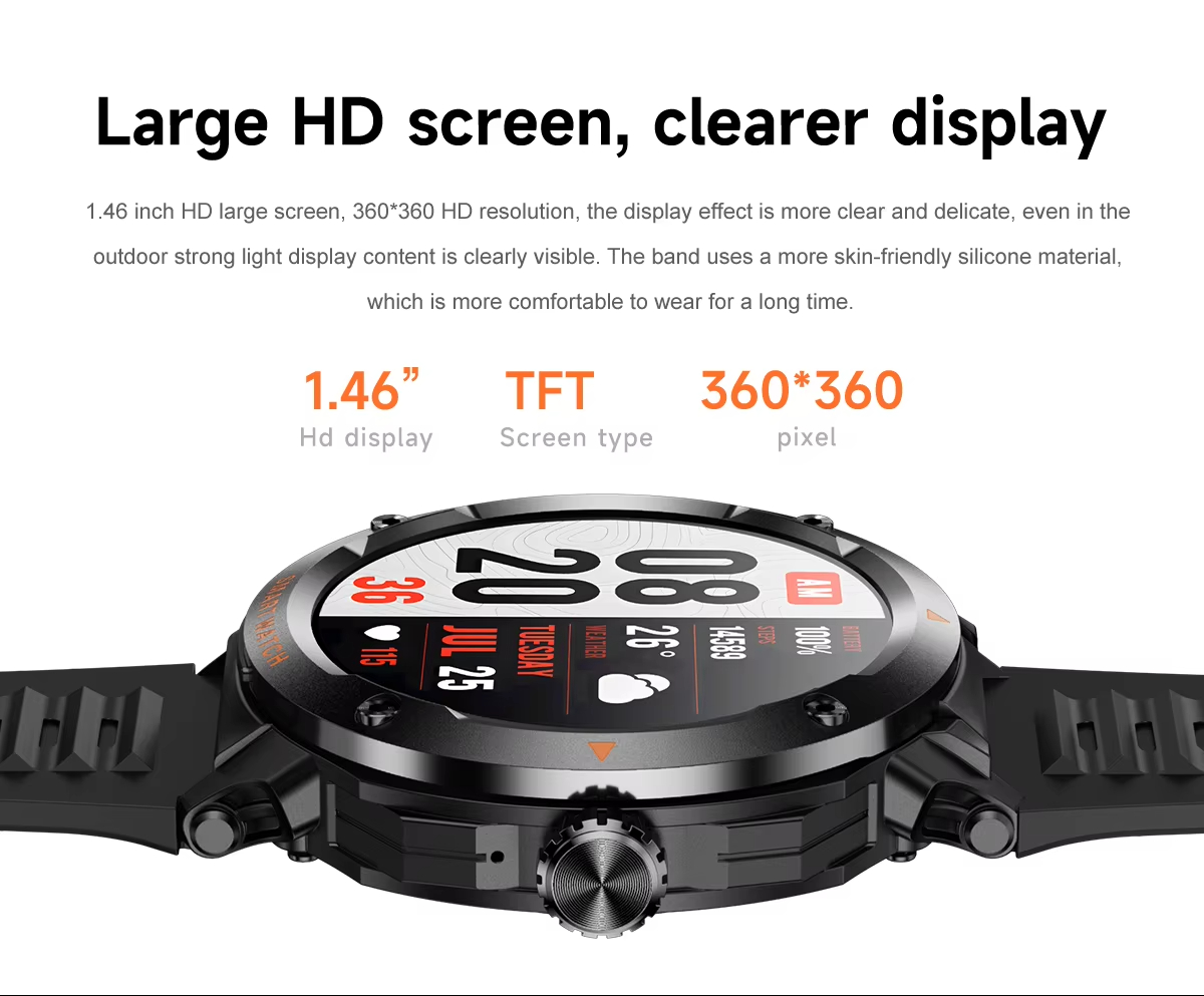 NFC akıllı saat kablosuz kulak - Luxury Watch Arabic incelemesi ve fiyatı