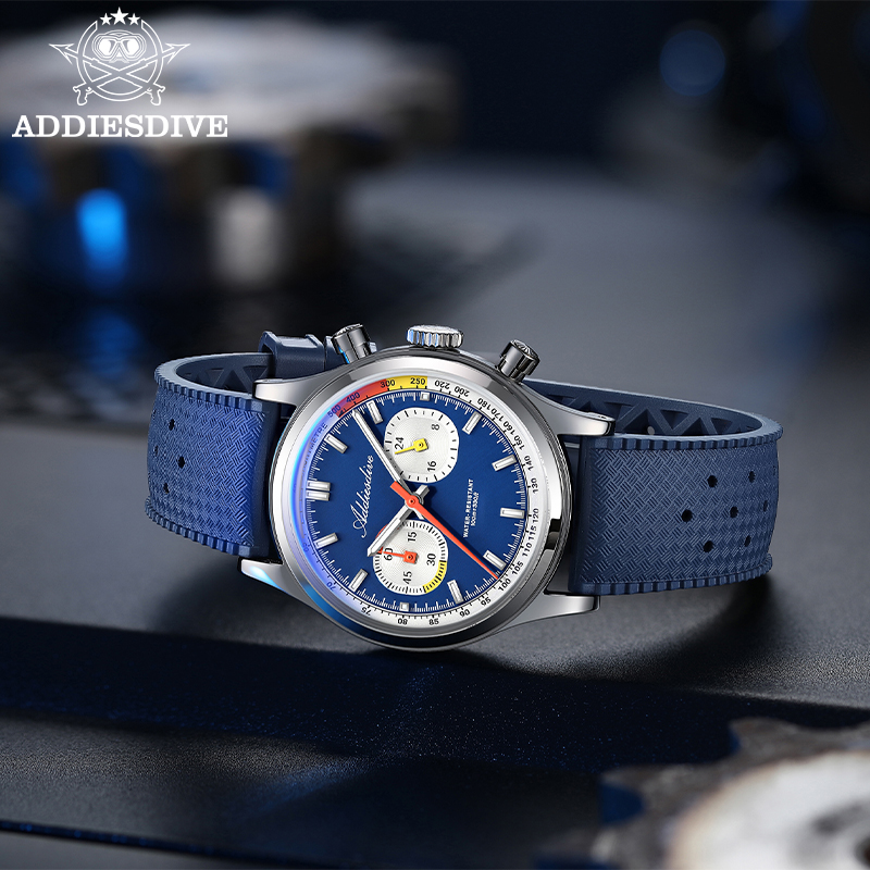 ADDIESDIVE Erkekler Kuvars Kro - Luxury Watch Rubber Strap incelemesi ve fiyatı