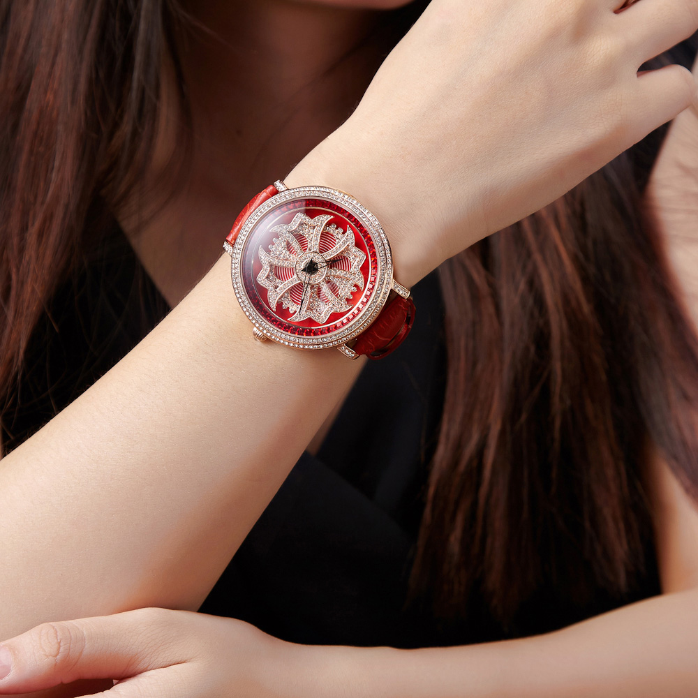 Lüks Davena Roate kar çiçek ka - Luxury Watch In Japan incelemesi ve fiyatı