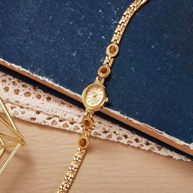 Retro Zengin Kaplan Gözü Taşlı - Luxury Watch Group incelemesi ve fiyatı
