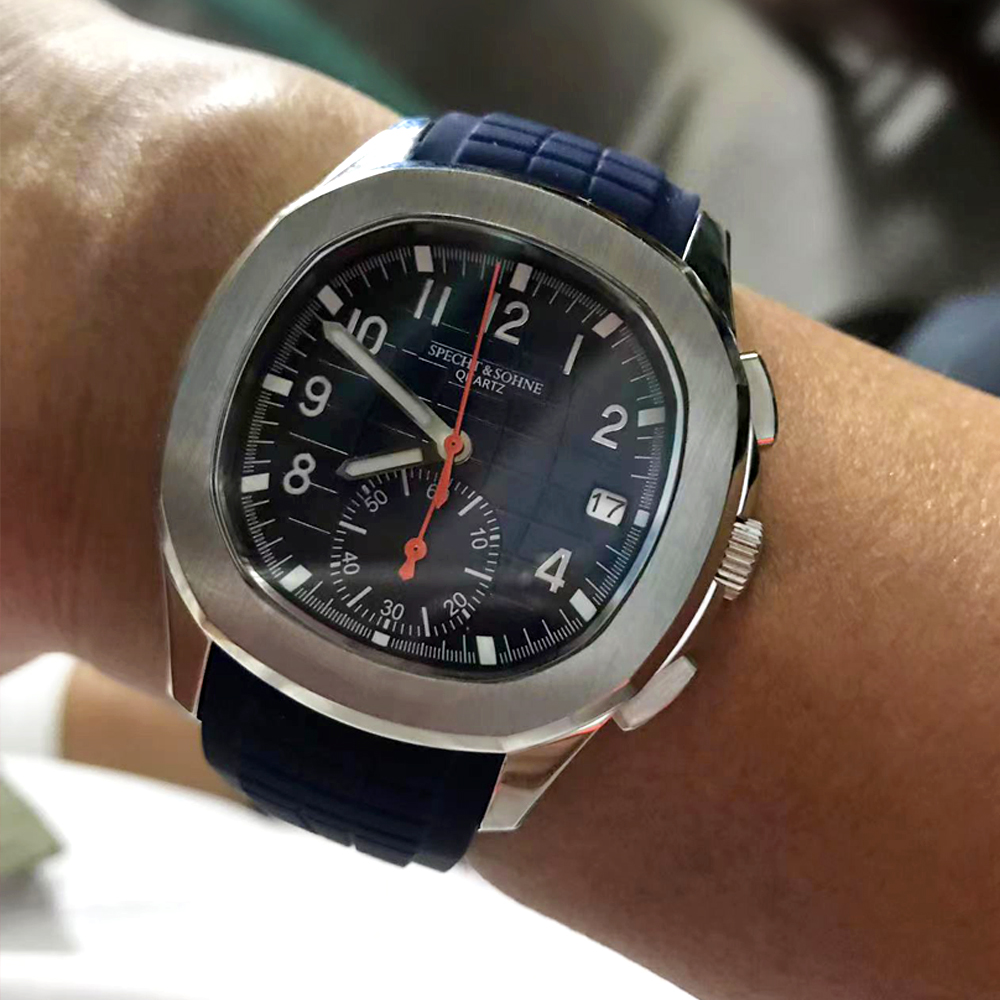 Rahat moda spor erkek Quartz s - Luxury Watch Rubber Strap incelemesi ve fiyatı