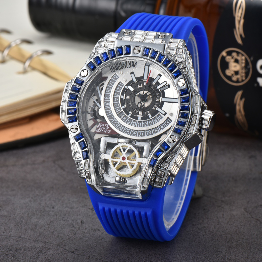 Tam Elmas Kaplama İş Lüksü Üst - Luxury Watch Rubber Strap incelemesi ve fiyatı