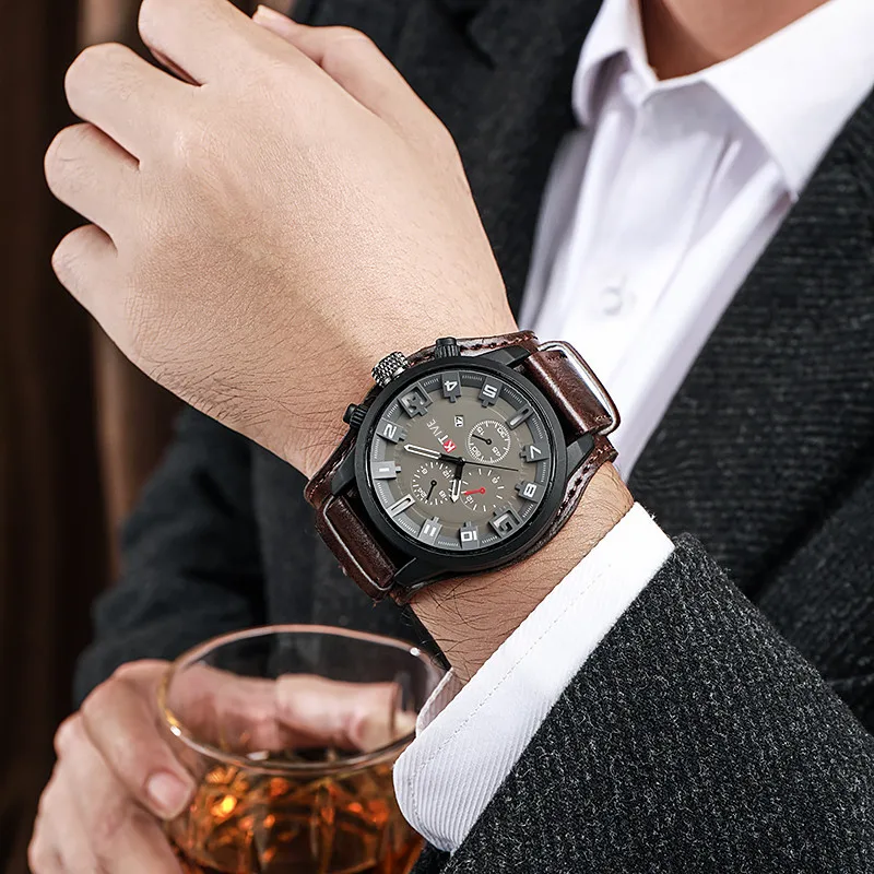 Moda Arapça Kadranlı Erkek Kuv - Luxury Watch Arabic incelemesi ve fiyatı