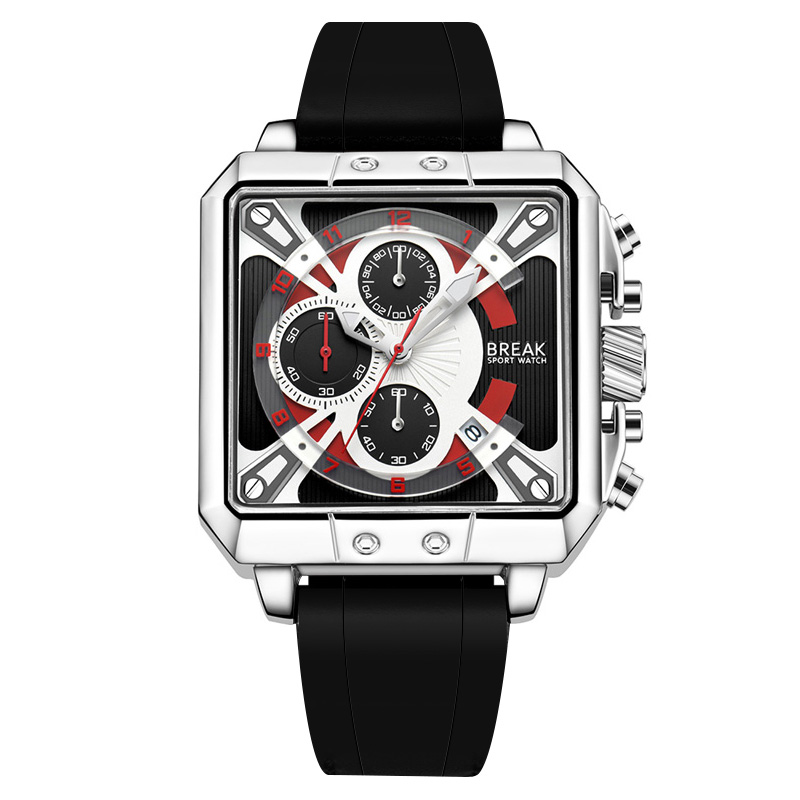 Yeni Lüks Üst Marka Kronograf  - Luxury Watch Rubber Strap incelemesi ve fiyatı