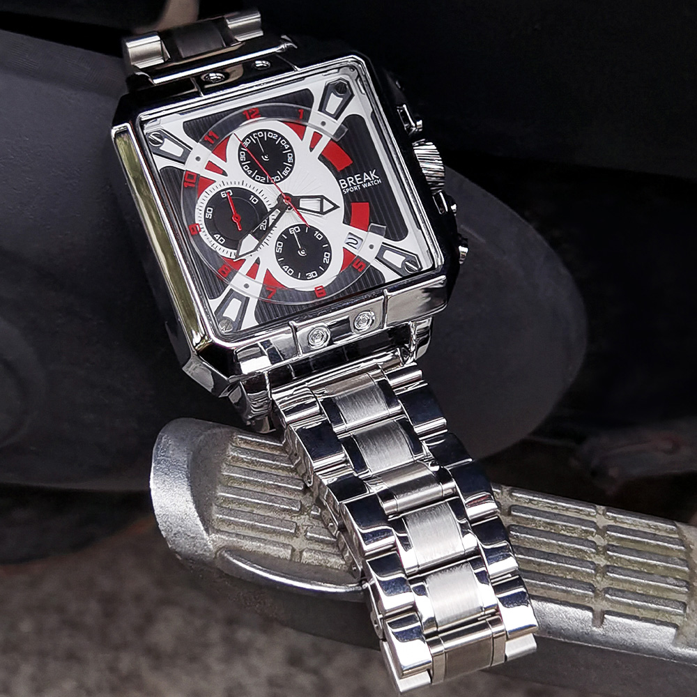 Yeni Lüks Üst Marka Kronograf  - Luxury Watch Rubber Strap incelemesi ve fiyatı