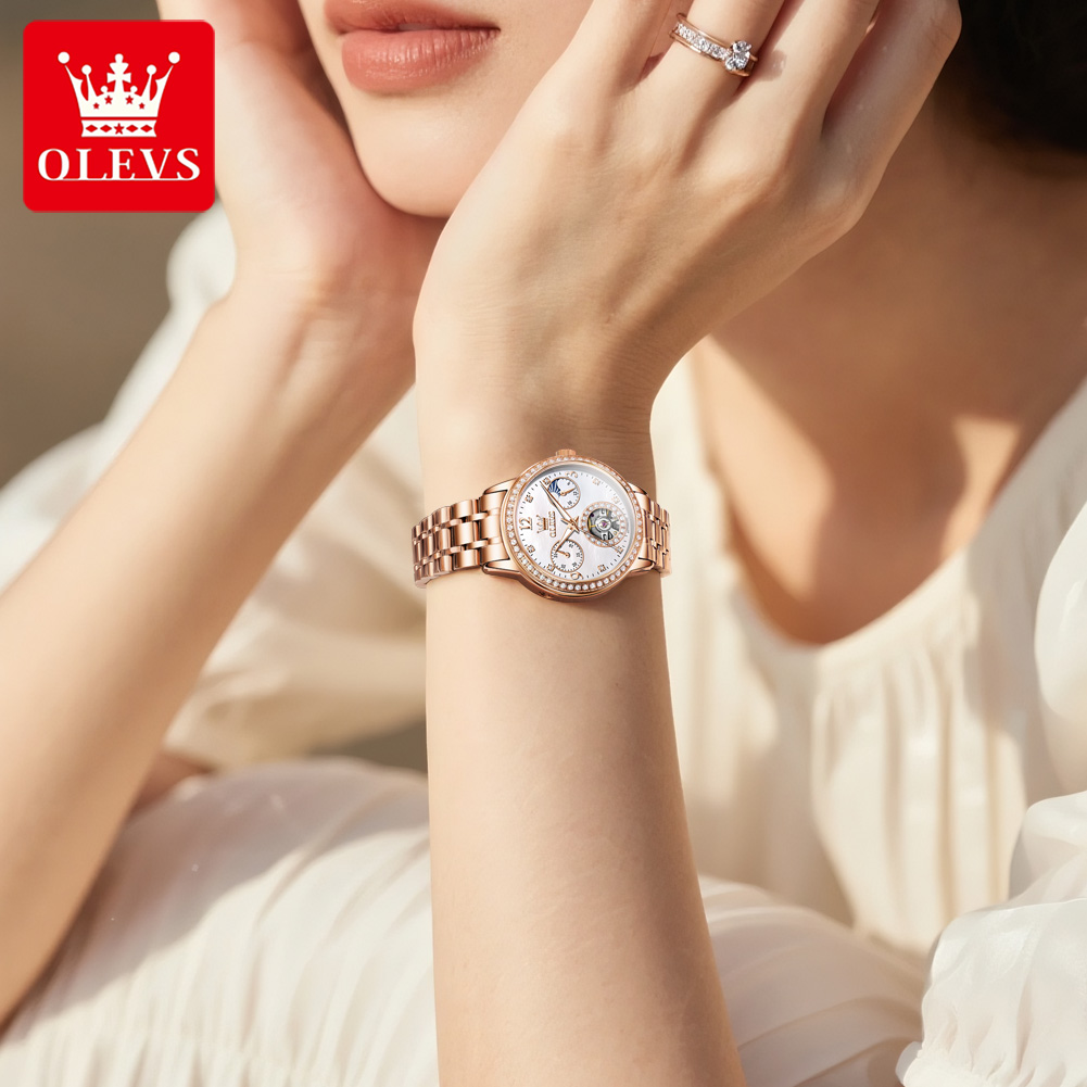 OLEVS kadın saatleri üst marka - Luxury Watch Usa incelemesi ve fiyatı