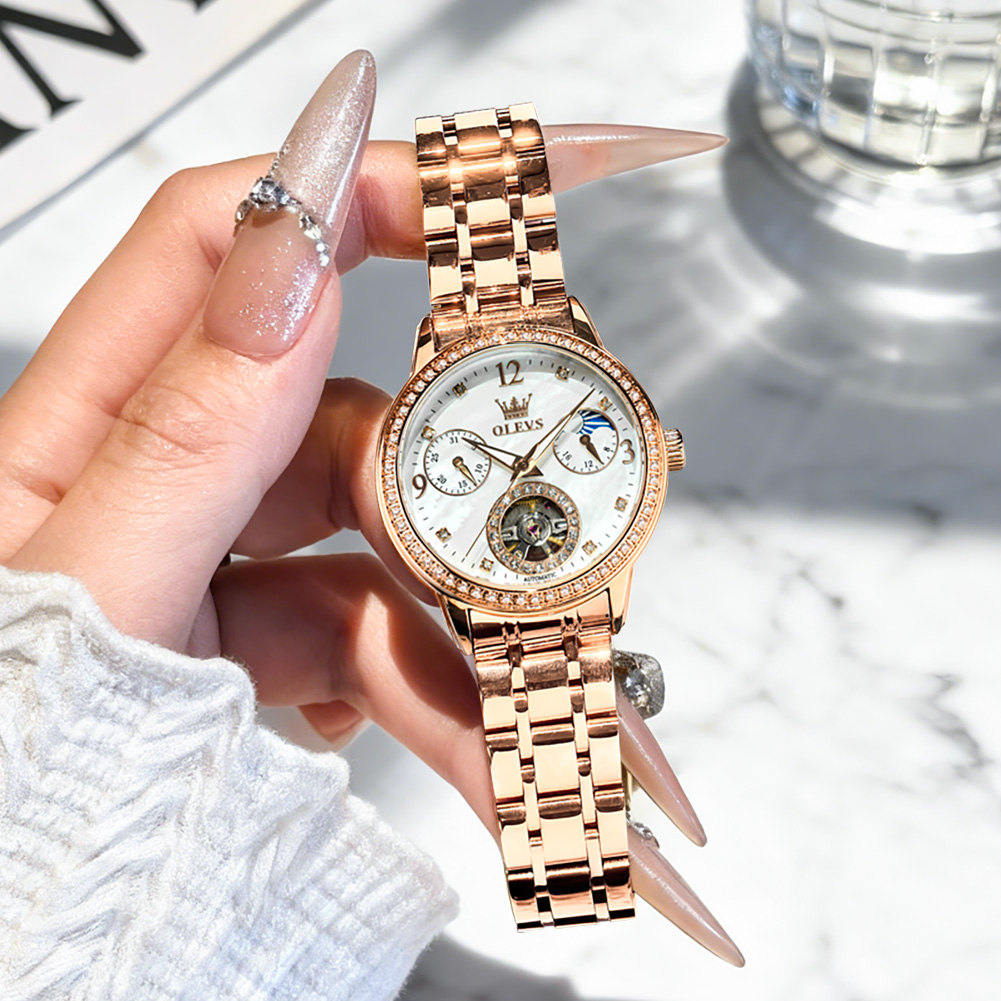 OLEVS kadın saatleri üst marka - Luxury Watch Usa incelemesi ve fiyatı