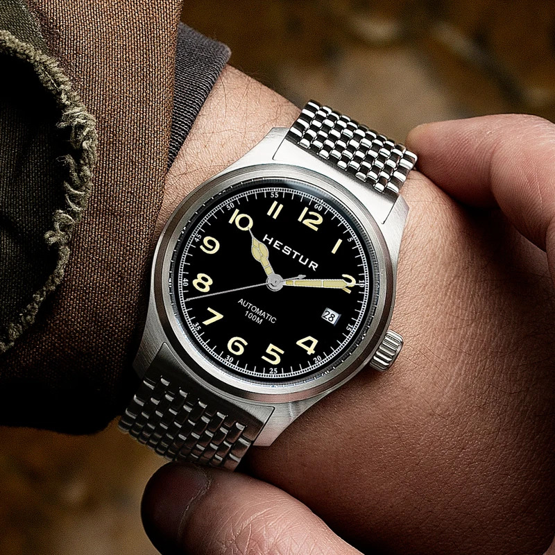 Hestur Otomatik Mekanik Saat P - Automatic Pilot Watch incelemesi ve fiyatı